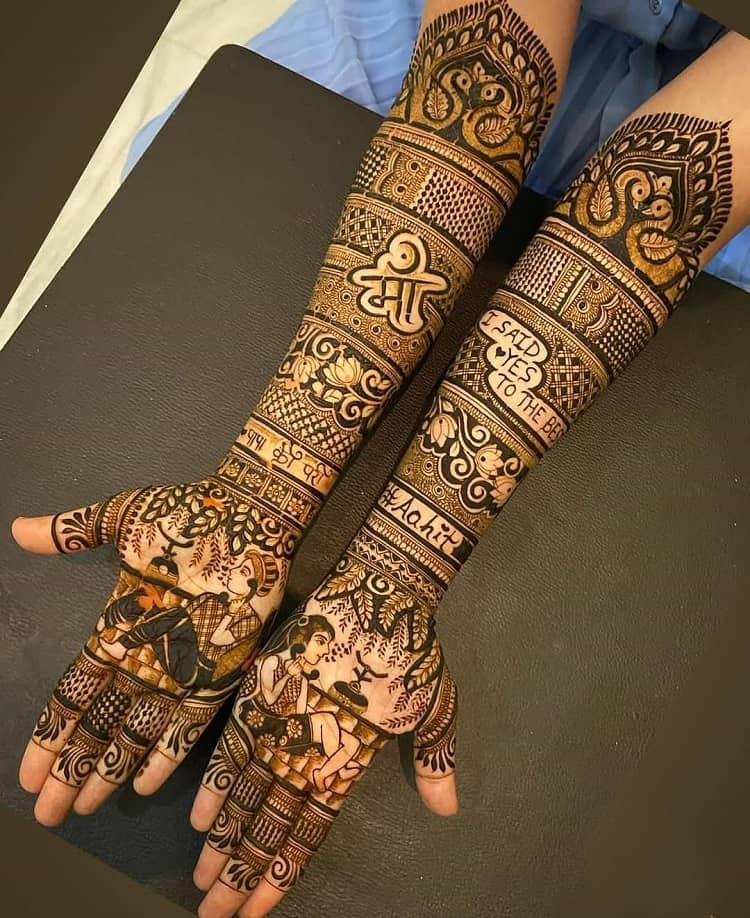 ultimate Full Hand Mehndi Designs 